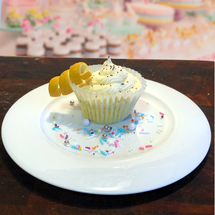 Lemon Poppyseed cupcakes