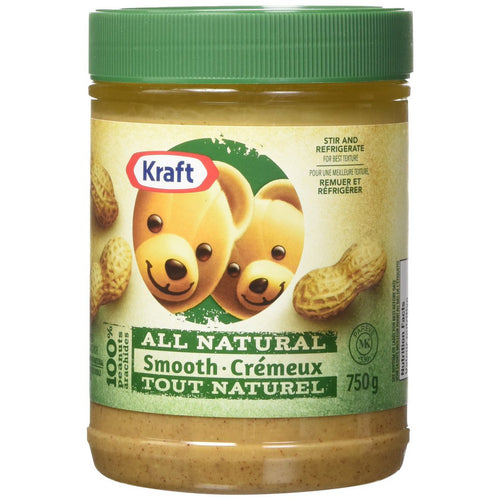 All Natural Peanut Butter<br/>750g